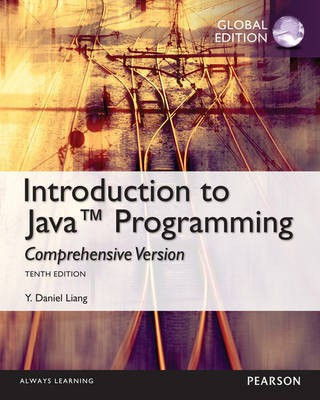 Intro to Java Programming, Comprehensive Version, Global Edition(English, Mixed media product, Liang Y Daniel)