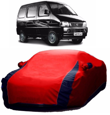 MoTRoX Car Cover For Maruti Suzuki Versa (With Mirror Pockets)(Blue, Red)