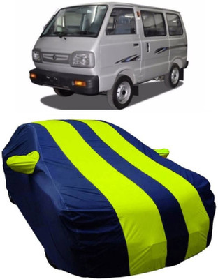 MoTRoX Car Cover For Maruti Suzuki Omni (With Mirror Pockets)(Blue, Green)