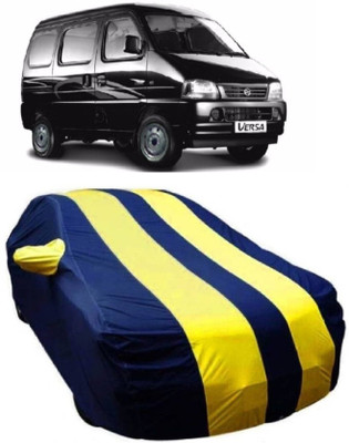 MoTRoX Car Cover For Maruti Suzuki Versa (With Mirror Pockets)(Blue, Yellow)
