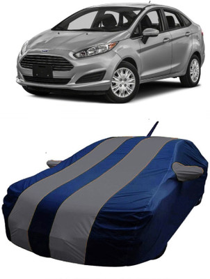 MoTRoX Car Cover For Ford Fiesta (With Mirror Pockets)(Grey)
