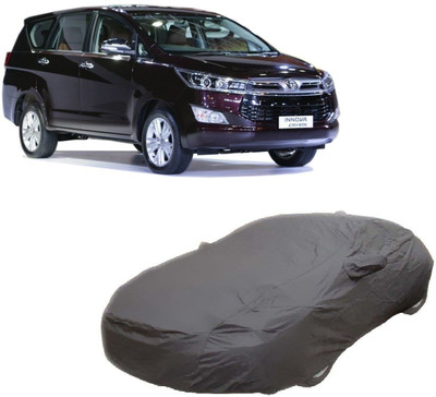 COVERPLANET Car Cover For Toyota Innova Crysta (With Mirror Pockets)(Grey)