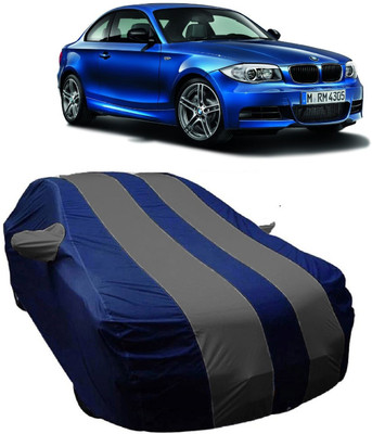 MoTRoX Car Cover For BMW 1 Series (With Mirror Pockets)(Blue, Grey)
