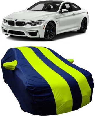 MoTRoX Car Cover For BMW M4 (With Mirror Pockets)(Blue, Green)