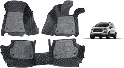 AYW Leatherite 7D Mat For  Ford Ecosport(Black)