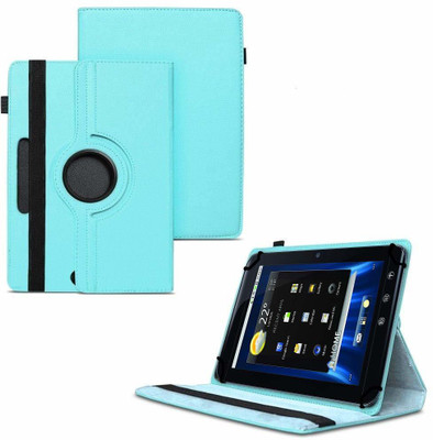 TGK Flip Cover for Dell Streak 7 4G Android Tablet 7"/ 360 Degree Rotating Universal Case With Three Camera Hole(Blue, Cases with Holder)