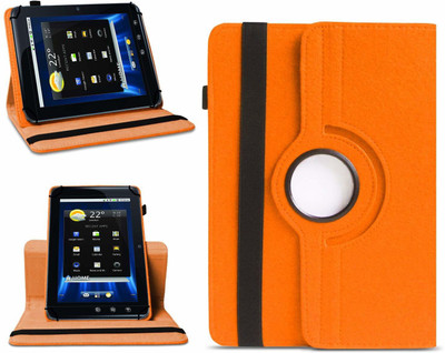 TGK Flip Cover for Dell Streak 7 4G Tablet 7"(Orange, Cases with Holder)