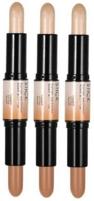 BTNT PROFESSIONAL'S CONTOUR 3D BALM HIGHLIGHTER Highlighter(BEIGE, ALABASTER)