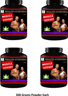 Health Ayurveda Muscle FitFast Nutrition Bars(2000 g, Unflavored)