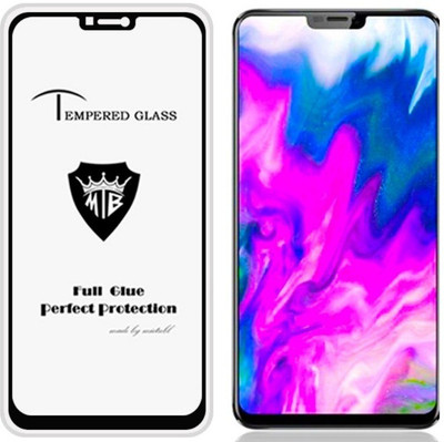 NaturalBuy Edge To Edge Tempered Glass for Vivo X21 ( Pack of 2 5D Tempered glass)( Pack of 2 full glue)(Pack of 2)