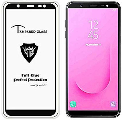HIE POWER Edge To Edge Tempered Glass for Samsung Galaxy J8(Pack of 1)