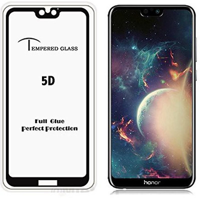 1DOLLAR Edge To Edge Tempered Glass for Huawei Honor 9N (11D Tempered glass Glass)(Pack of 1)