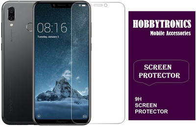 HOBBYTRONICS Tempered Glass Guard for Honor 9N(Pack of 1)
