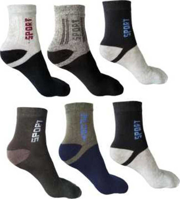 RAJAVI Men Ankle Length(Pack of 6)