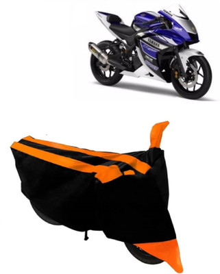 MoTRoX Two Wheeler Cover for Yamaha(YZF R25, Orange)