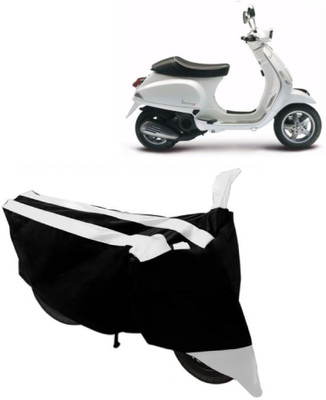 MoTRoX Two Wheeler Cover for Piaggio(Piaggio Vespa, White)
