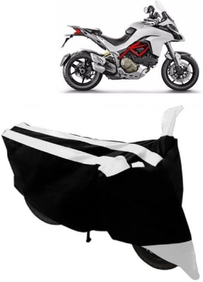 MoTRoX Two Wheeler Cover for Ducati(Multistrada, White)