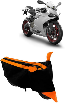 MoTRoX Two Wheeler Cover for Ducati(899 Panigale, Orange)