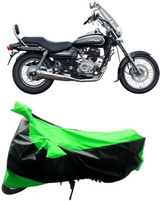 MoTRoX Two Wheeler Cover for Bajaj(Avenger 220 Cruise, Green, Black)