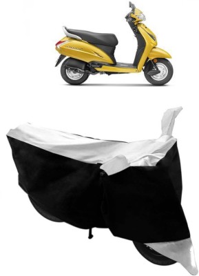 BIKECOVER Two Wheeler Cover for Honda(Activa 5G, White)