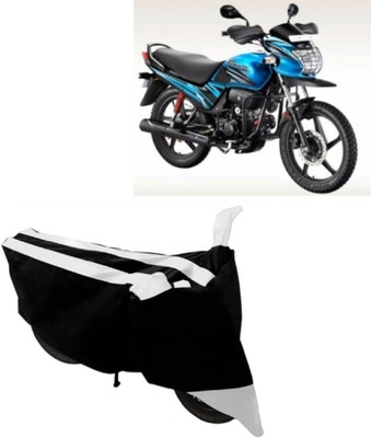 MoTRoX Two Wheeler Cover for Hero(Passion Pro TR, White)