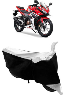 BIKECOVER Two Wheeler Cover for Honda(CBR 150R, White)