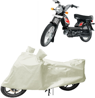 MoTRoX Two Wheeler Cover for Honda(CD 110 Dream, White)
