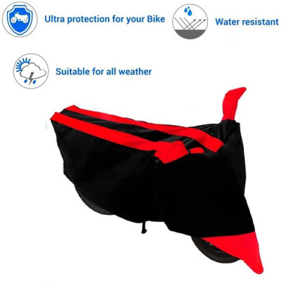 MoTRoX Two Wheeler Cover for Hero(Achiever, Red)