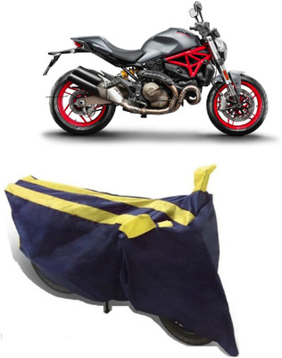 MoTRoX Two Wheeler Cover for Ducati(Monster 821, Yellow)