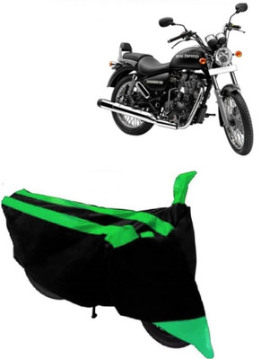 MoTRoX Two Wheeler Cover for Royal Enfield(Thunderbird 500, Green)