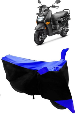 BIKECOVER Two Wheeler Cover for Honda(Cliq, Blue)