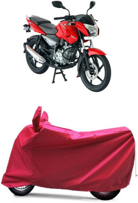 MoTRoX Two Wheeler Cover for Bajaj(Pulsar 150 DTS-i, Red)