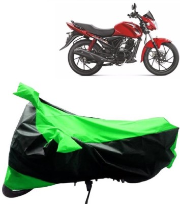 MMSSTAR Waterproof Two Wheeler Cover for Suzuki(Sling Shot, Green, Black)