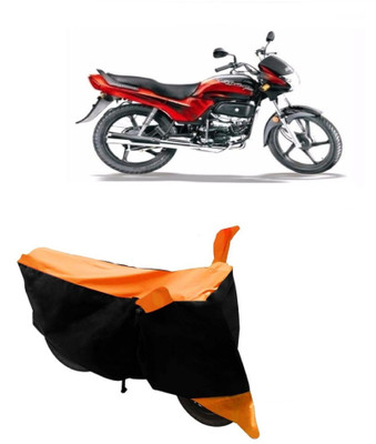 MoTRoX Two Wheeler Cover for Hero(Passion Plus, Orange)