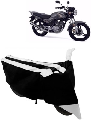 MoTRoX Two Wheeler Cover for Yamaha(YBR 125, White)