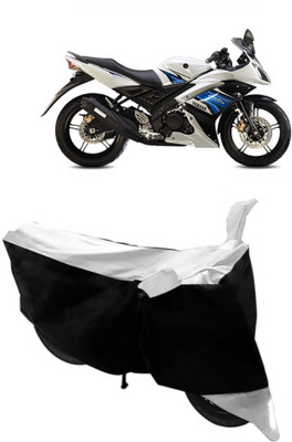 BIKECOVER Two Wheeler Cover for Yamaha(R15 s, White)