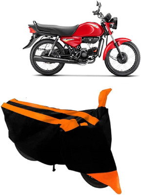 MoTRoX Two Wheeler Cover for Hero(CD deluxe, Orange)