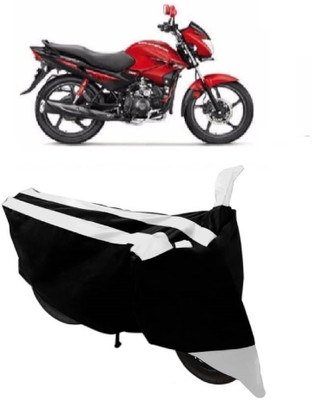 MoTRoX Two Wheeler Cover for Hero(Glamour FI, White)