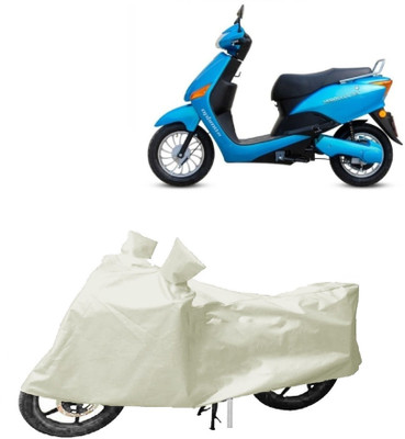 MoTRoX Two Wheeler Cover for Bajaj(Avenger 150 Street, White)