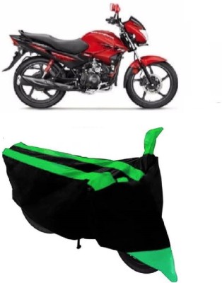 MoTRoX Two Wheeler Cover for Hero(Glamour FI, Green)