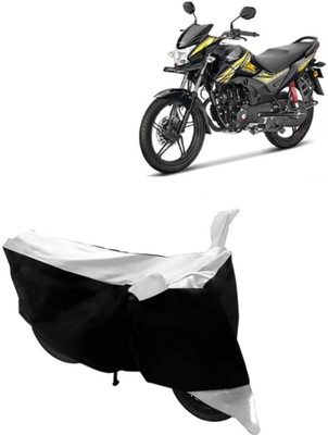 MoTRoX Two Wheeler Cover for Honda(CB Shine, White)