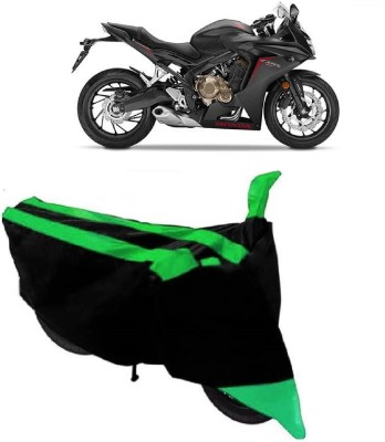 MoTRoX Two Wheeler Cover for Honda(CBR 650F, Green)