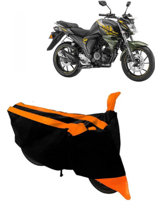 MoTRoX Two Wheeler Cover for Yamaha(FZ-S, Orange)
