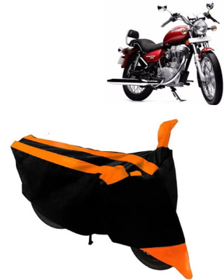 MoTRoX Two Wheeler Cover for Royal Enfield(Twin spark, Orange)