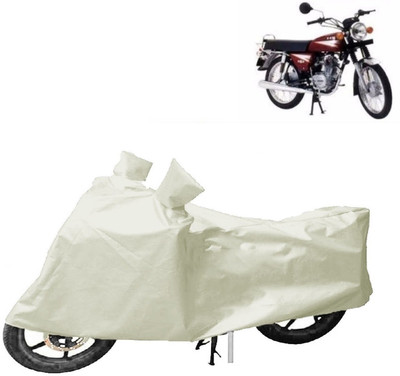 MoTRoX Two Wheeler Cover for Mahindra(MOJO XT 300, White)
