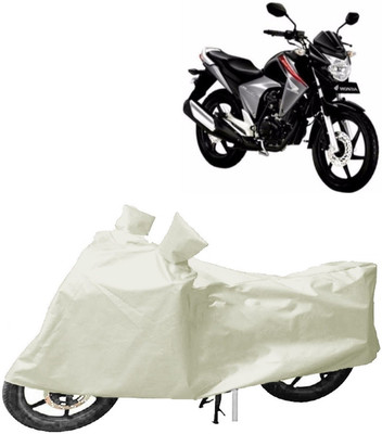 MoTRoX Two Wheeler Cover for Kawasaki(Ninja 300, White)