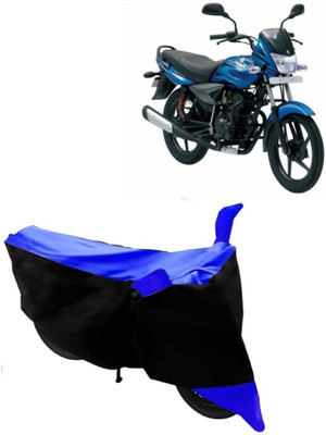 V Creation Two Wheeler Cover for Bajaj(Platina 100 DTS-i, Blue)