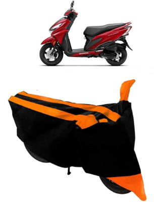 MoTRoX Two Wheeler Cover for Honda(Grazia, Orange)