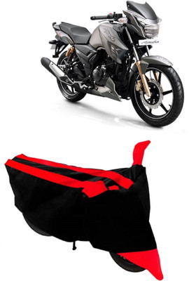 MoTRoX Two Wheeler Cover for TVS(Apache RTR 180, Red)