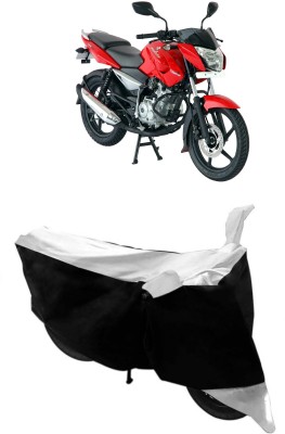 MoTRoX Two Wheeler Cover for Bajaj(Pulsar 150 DTS-i, White)